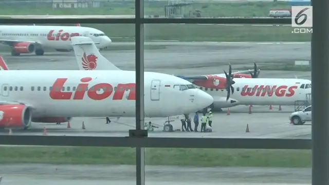 VIDEO: Bersenggolan di Landasan Pacu, Lion Air dan Wings Air Alami Kerusakan