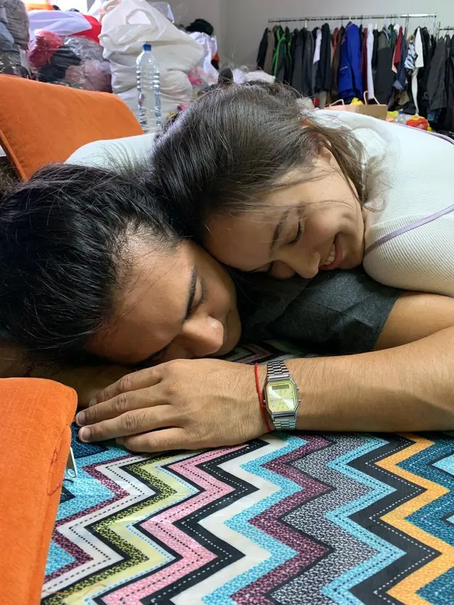 6 Potret Giorgino Abraham dan Yasmin Napper di Balik Layar, Makin Lengket