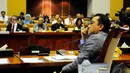 Tantowi Yahya. Mantan pembawa acara dan penyanyi country ini adalah anggota DPR Komisi I yang secara terbuka mendukung Marty kembali jadi menlu, Jakarta, Rabu (17/9/2014) (Liputan6.com/Andrian M Tunay)