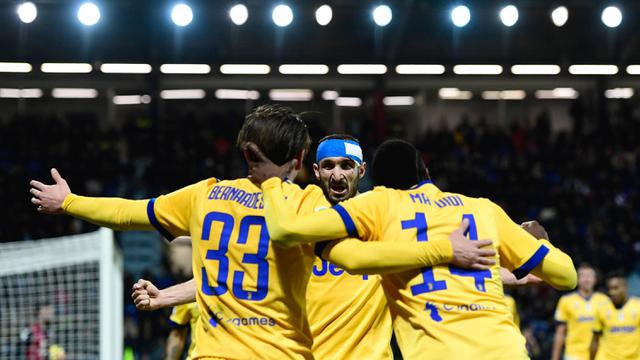 FOTO: Bungkam Cagliari, Juventus Tempel Ketat Napoli