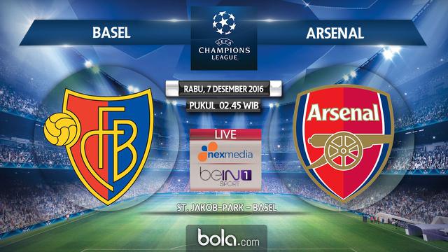 Basel Vs Arsenal