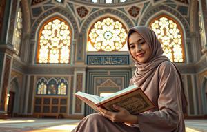 100 kata mutiara islami ©Ilustrasi dibuat AI