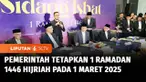 Menteri Agama, Nasaruddin Umar mengajak seluruh elemen bangsa muwujudkan Ramadan yang menyenangkan dan menenangkan. Untuk Ramadan 1446 Hijriah dimulai hari Sabtu ini, 1 Maret 2025.