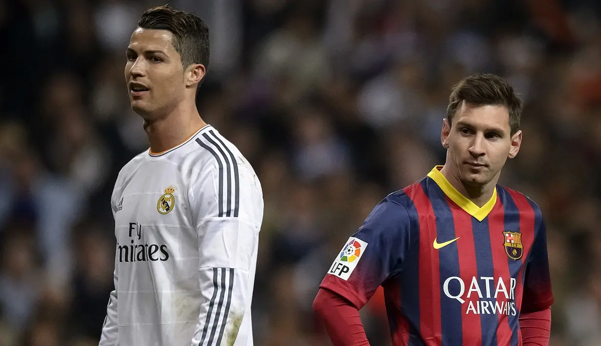 Termasuk Messi dan Ronaldo, berikut daftar 5 pemain yang menjadi top skor atau pencetak gol terbanyak di klubnya pada abad ke-21. (Foto: AFP/Dani Pozo)