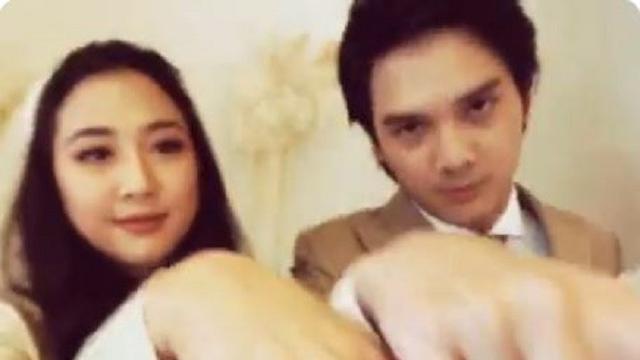 Sherina Munaf - Baskara Mahendra (Foto: Twitter/@sherinasinna)