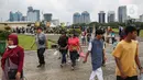 <p>Pengelola Monumen Nasional (Monas) memberlakukan jam operasional berbeda dari hari biasanya pada libur Natal 2024 hingga Tahun Baru 2025. (Liputan6.com/Angga Yuniar)</p>