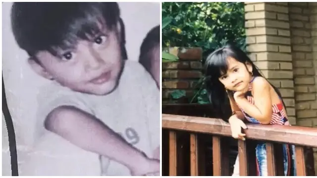 Potret Masa Kecil 6 Pasangan Artis Pacaran Beda Agama, Menggemaskan