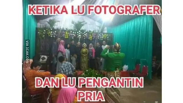 6 Momen Apes saat Pernikahan Ini Bikin Geregetan