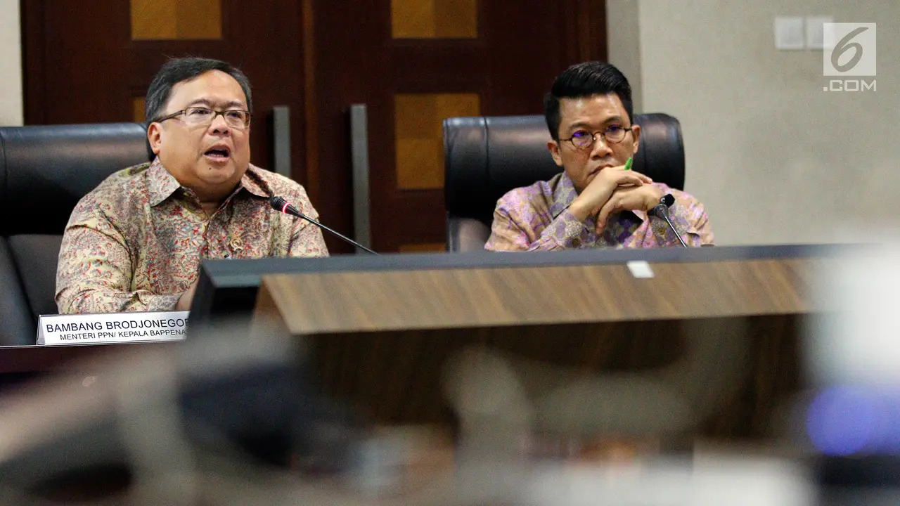 Menteri Bambang Bahas Persiapan Pembangunan Ibu Kota Baru