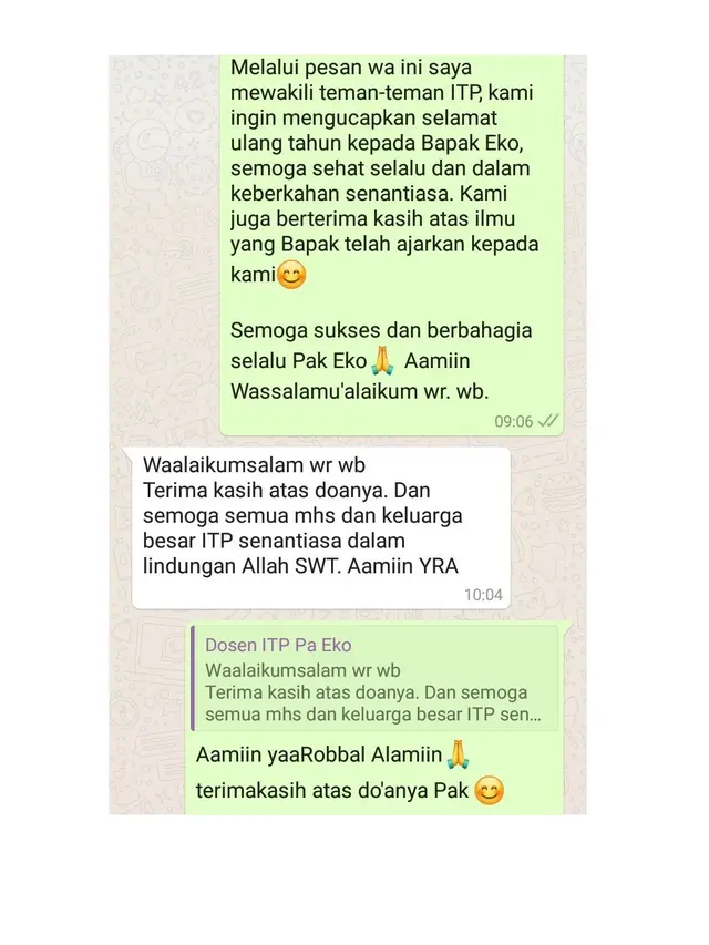 6 Chat Dosen Ulang Tahun Ini Bikin Mahasiswa Geleng Kepala
