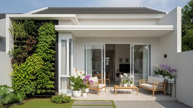 Contoh Rumah Kecil Sederhana untuk Ibu Rumah Tangga yang Suka Berkebun/Gemini AI