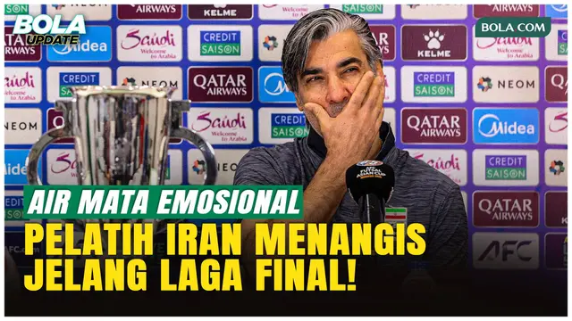 Pelatih Iran Menangis di Konferensi Pers Final Piala Asia Futsal 2026