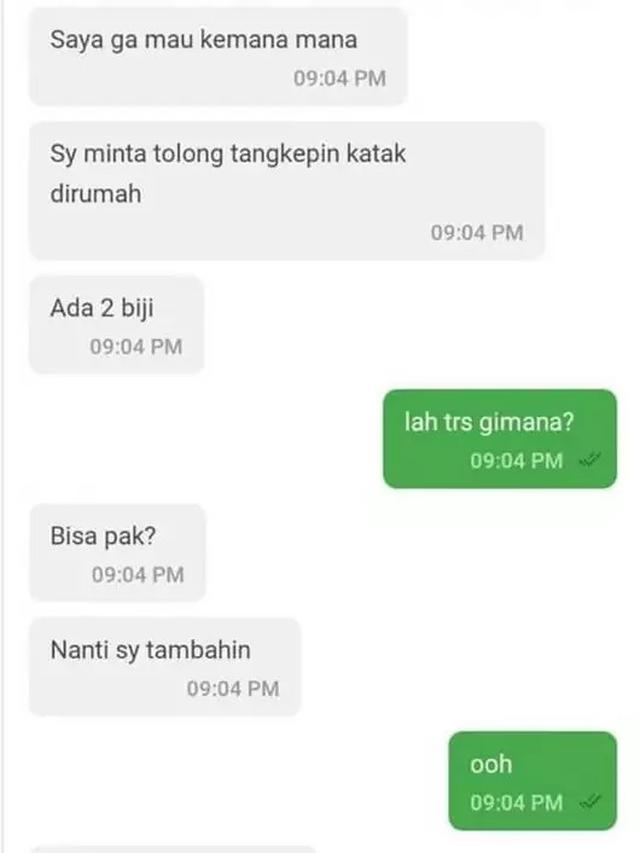 10 Chat Kocak Pelanggan Minta Tolong ke Driver Ojol Ini Bikin Geleng Kepala