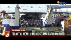 Jelang perayaan Nyepi, arus pemudik diprediksi akan meningkat hingga malam nanti menjelang penutupan aktivitas penyeberangan Jawa-Bali.