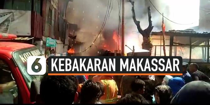 VIDEO: Akibat Lupa Mematikan Kompor 10 Rumah Ludes Terbakar