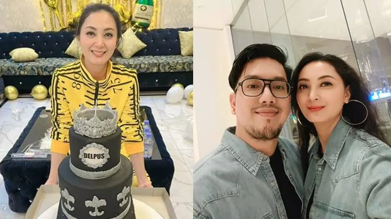 7 Potret Della Puspita Dapat Kejutan Ultah dari Suami, Kini Sudah Mesra Lagi