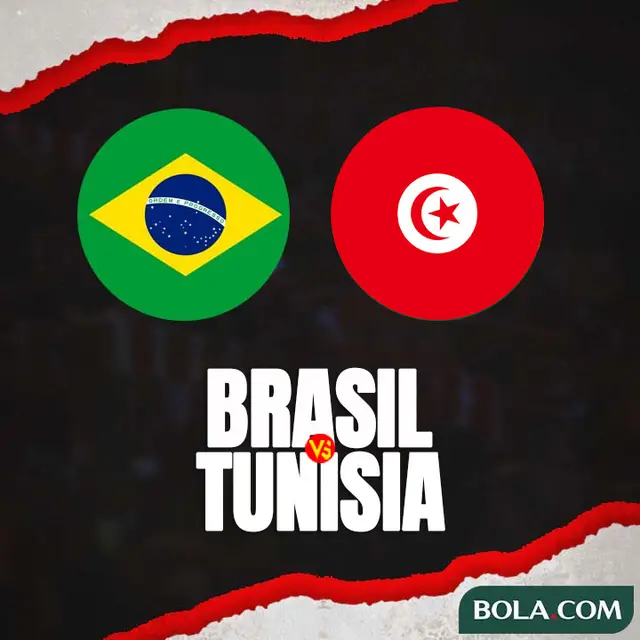 Prediksi Uji Coba - Brasil Vs Tunisia