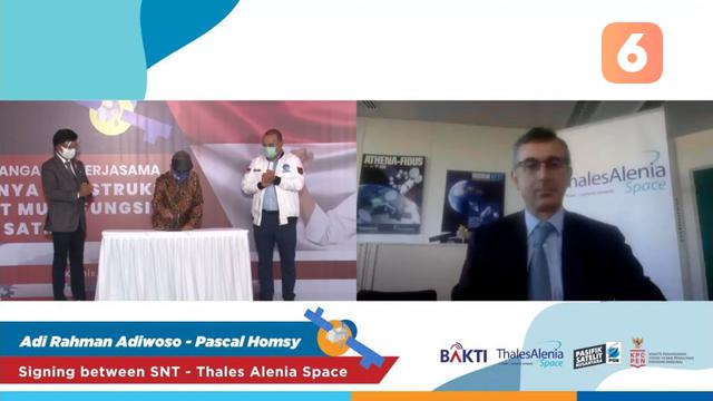 Penandatanganan MoU Satelit Satria