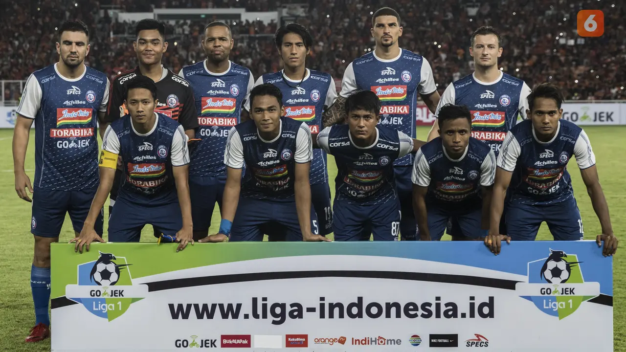 Persija Jakarta Bungkam Arema FC