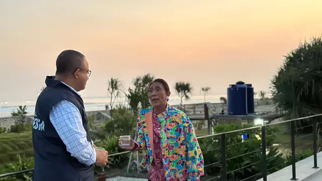 Bakal calon presiden (capres) Koalisi Perubahan untuk Persatuan (KPP) Anies Baswedan bertemu Menteri Kelautan dan Perikanan periode 2014-2019 Susi Pudjiastuti
