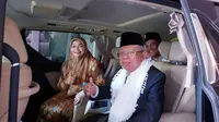 Calon wakil presiden nomor urut 01 Ma'ruf Amin melanjutkan safari ke Kabupaten Sukabumi, Jawa Barat, Rabu (19/12/2018).