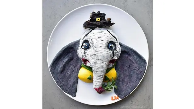 7 Kreasi Makanan Sehat Berbentuk Kartun Ini Kreatif Banget