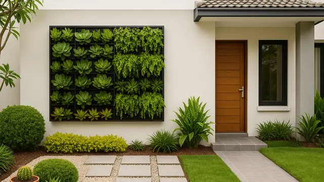 Desain Taman Minimalis Depan Rumah/Ilustrasi gambar AI