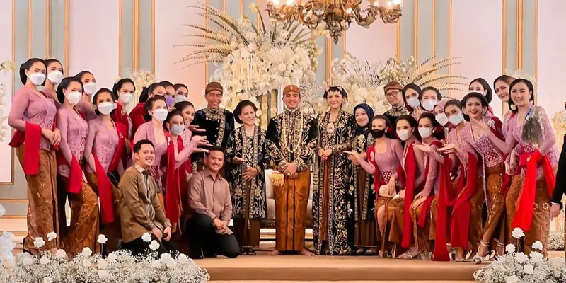 Potret Puteri Indonesia Jadi Bridesmaid Pernikahan Kaesang Pangarep-Erina Gudono