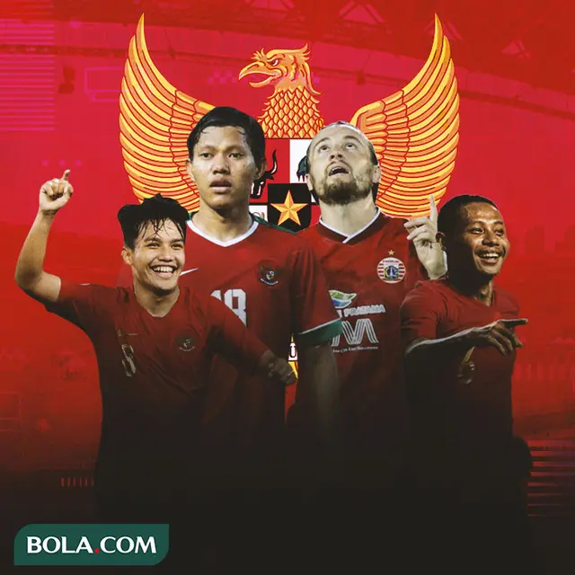 Timnas Indonesia - Marc Klok, Evan Dimas, Adam Alis, Witan Sulaeman
