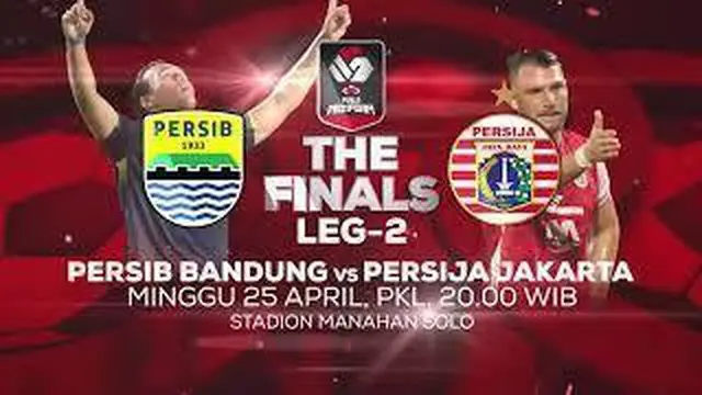 Berita video jelang leg 2 final Piala Menpora antara Persib Vs Persija, Minggu malam (25/4/21).