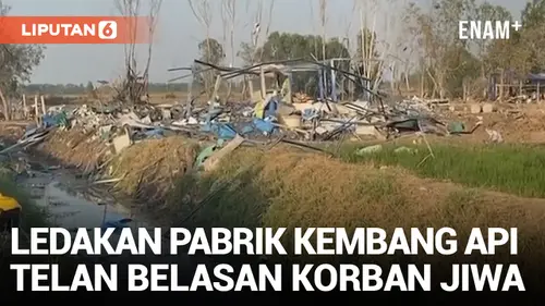 VIDEO: Ledakan Pabrik Kembang Api di Thailand Tewaskan Belasan Orang