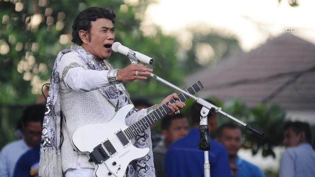 Rhoma Irama Meriahkan Kampanye Akbar PAN