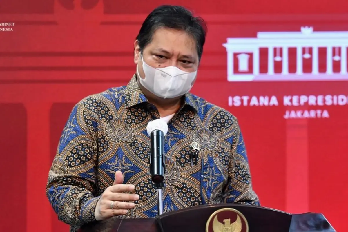Menteri Koordinator Bidang Perekonomian Airlangga Hartarto