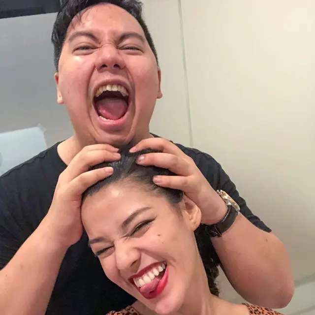 Momen Manis Susan Sameh dan Chandra Liow (sumber: instagram/chandraliow)