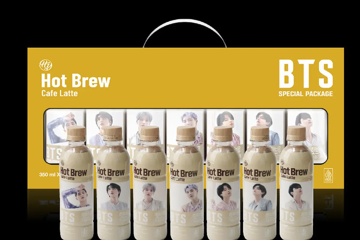 BTS Hot Brew Coffee Kini Hadir di Indonesia