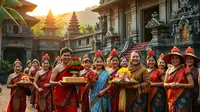 Ngayah Adalah Tradisi Gotong Royong Bali yang Penuh Makna