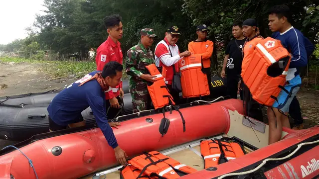Kapal nelayan tenggelam