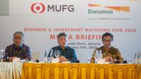 MUFG Bank, Ltd. (“MUFG) dan PT Bank Danamon Indonesia Tbk (Danamon) menggelar Business and Investment Matching Fair