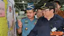 Citizen6, Jakarta: Menkokesra H.R. Agung Laksono melepas KRI Banda Aceh-593 dalam rangkaian kegiatan Sail Morotai 2012 di Dermaga JICT II Tanjung Priok, Jakarta Utara, Selasa (28/08). (Pengirim: Kadispen Kolinlamil). 