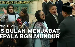 1,5 Bulan Menjabat, Kepala BGN Mundur