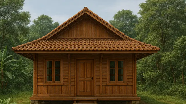 Model Rumah Sederhana tapi Elegan di Kampung
