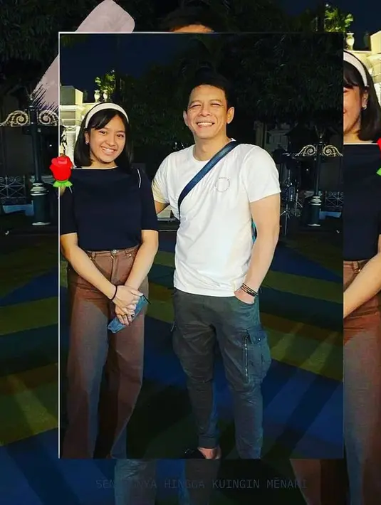 Semakin besar, Alleia juga dipuji semakin cantik dan menawan. Potret Ariel bersama putri semata wayangnya yang sudah remaja. [Instagram/alleialovers]