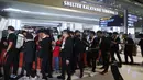 Timnas Futsal Indonesia tiba di Tanah Air usai menjadi juara ASEAN Futsal Championship 2024 di Thailand. Skuad asuhan Hector Souto tiba di Terminal 3 Bandara Soekarno-Hatta, Tangerang, Senin (11/11/2024) malam WIB.