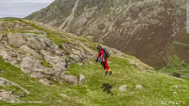 Uji Coba Jet Suit (youtube.com/Gravity Industri)