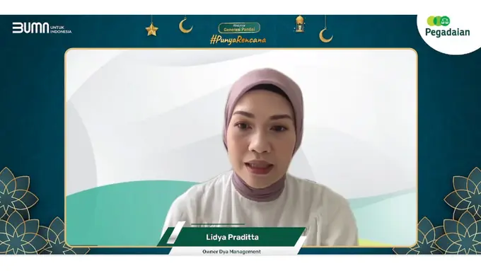 Gandeng Influencer dan Entrepreneur, Pegadaian Webinar Bagi Inspirasi Kembangkan Usaha di Bulan Ramadan