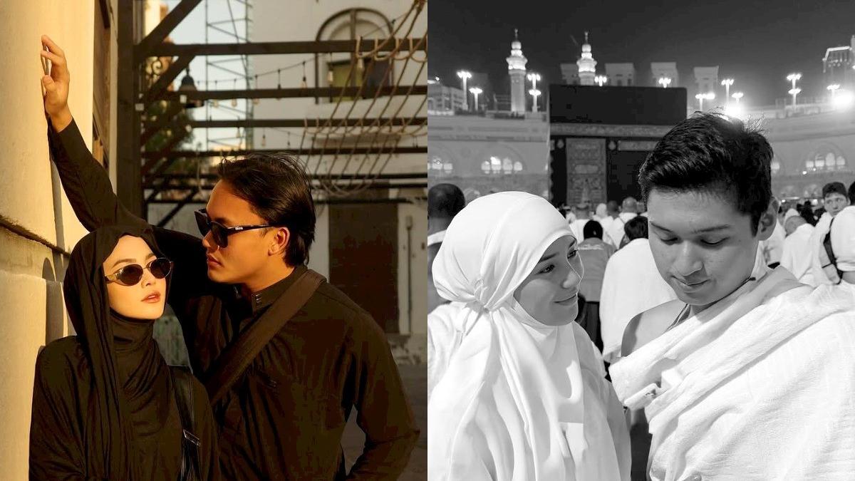 6 Gaya Pasangan Seleb Awali Tahun 2025 dengan Umrah, dari Rizky Febian-Mahalini hingga Rizky Natakusumah-Beby Tsabina