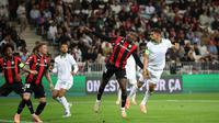 Pertandingan AS Roma kontra Nice di Matchday 1 League Phase Liga Europa 2025. (Valery HACHE / AFP)