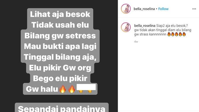 Bella Roselina,seorang DJ, yang tuding mantan istri Aming rebut pacarnya. (Sumber: Instagram/@bella_roselina)