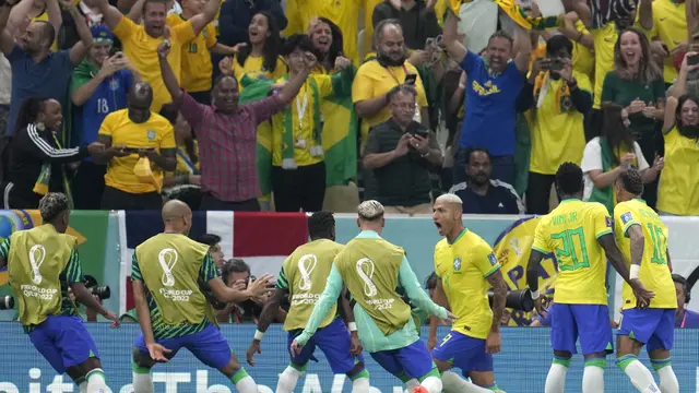 Timnas Brasil vs Timnas Serbia Grup G Piala Dunia 2022