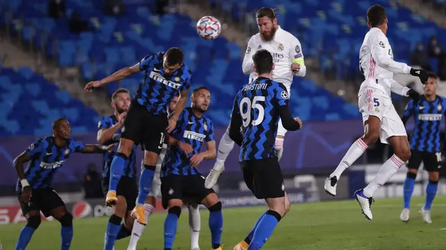 Real Madrid Susah Payah Bungkam Inter Milan di Liga Champions